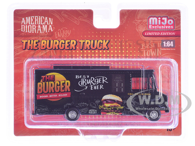 ミニカー American Diorama 1:24 Burger Stand Diora AD-70101MJ-1BOX__70104.