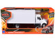 International 4200 Box Truck White Long Haul Truckers Series 1/43 Diecast Model New Ray SS-15903