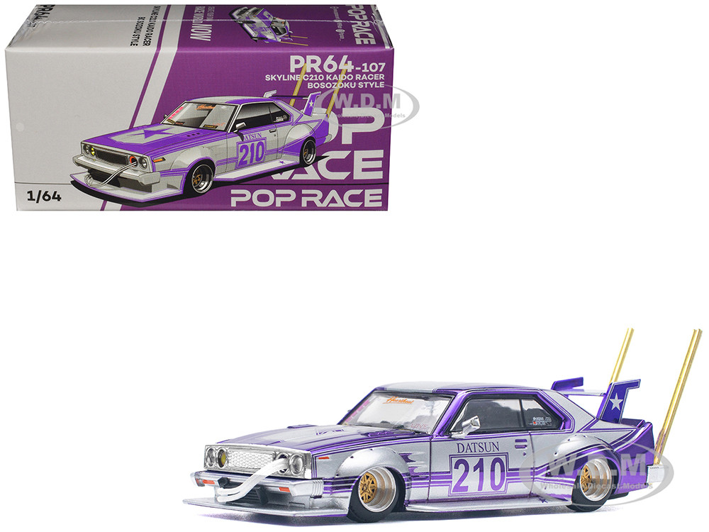 Skyline C210 Kaido Racer Bosozoku Style Rhd (Right Hand Drive) #210 Purple And …