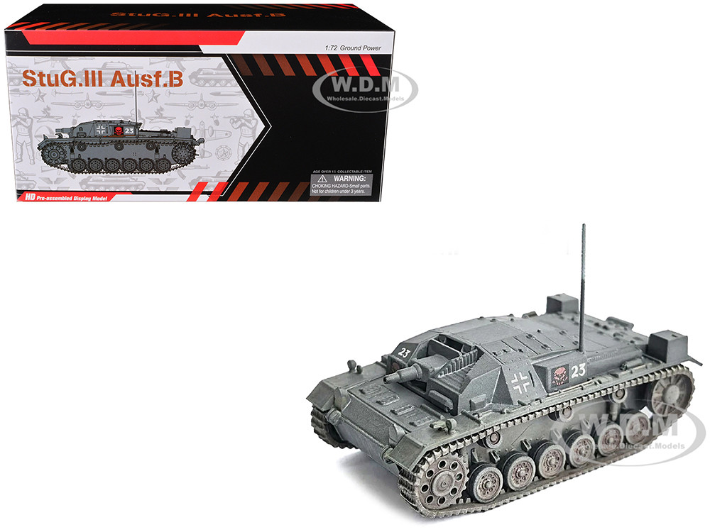 Germany StuG. III Ausf.B Tank "StuG.Abt. 192, Eastern Front" (1941) German Army "NEO Dragon Armor" Series 1/72 Plastic Model by Dragon Models