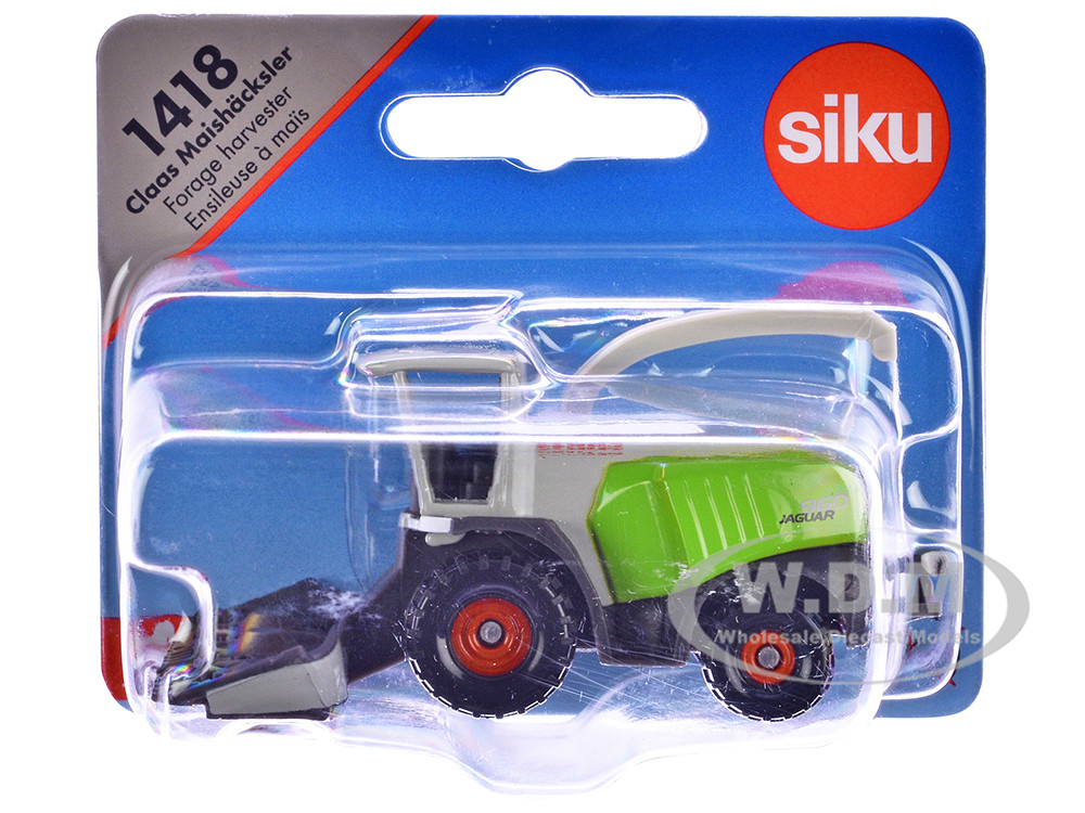 Siku Claas 960 Jaguar Forage Harvester Green and Gray Diecast Model by Siku