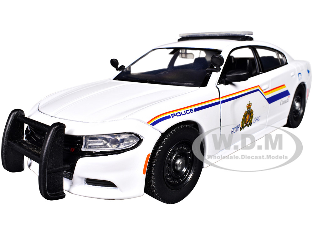 2023 Dodge Charger Pursuit Police Car RCMP Royal Canadian Mounted Police White Law Enforcement and Public Service Series 124 Diecast Model Car 2023 Dodge Charger Pursuit Police Car RCMP Royal Canadian Mounted Police White Law Enforcement and Public Service Series 124 Diecast Model Car