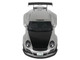 2024 Porsche 911 RWB Abu Silver Metallic with Black Hood 1/18 Model Car GT Spirit GT483