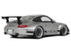 2024 Porsche 911 RWB Abu Silver Metallic with Black Hood 1/18 Model Car GT Spirit GT483
