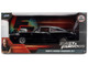 Dom s 1970 Dodge Charger R T Black F9 2021 Movie Fast & Furious Series 1/24 Diecast Model Car Jada 35424