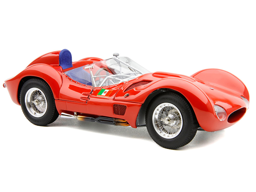 Cmc 1:18 Maserati Tipo 60 "Birdcage" Red "Goodwood Revival 2008 - Nick Mason" Limited Edition to 1000 pieces Worldwide 1/18 Diecast Model Car by CMC