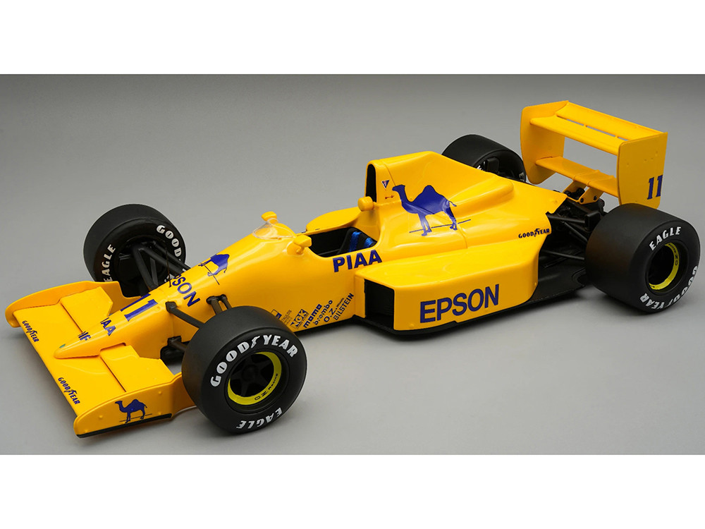 Tecnomodel 1:18 Lotus 101 #11 Nelson Piquet 3rd Place Formula One F1 "British GP" (1989) "Mythos Series" with Display Case Limited Edition to 55 pieces Worldwide 1/18