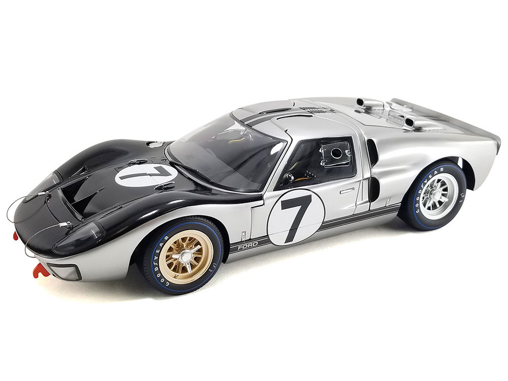 ACME 1:12 Ford GT40 MKII-B #7 Graham Hill - Brian Muir "Alan Mann Racing" "24 Hours of Le Mans" (1966) "Masterpiece Collection" 1/12 Diecast Model Car by ACME