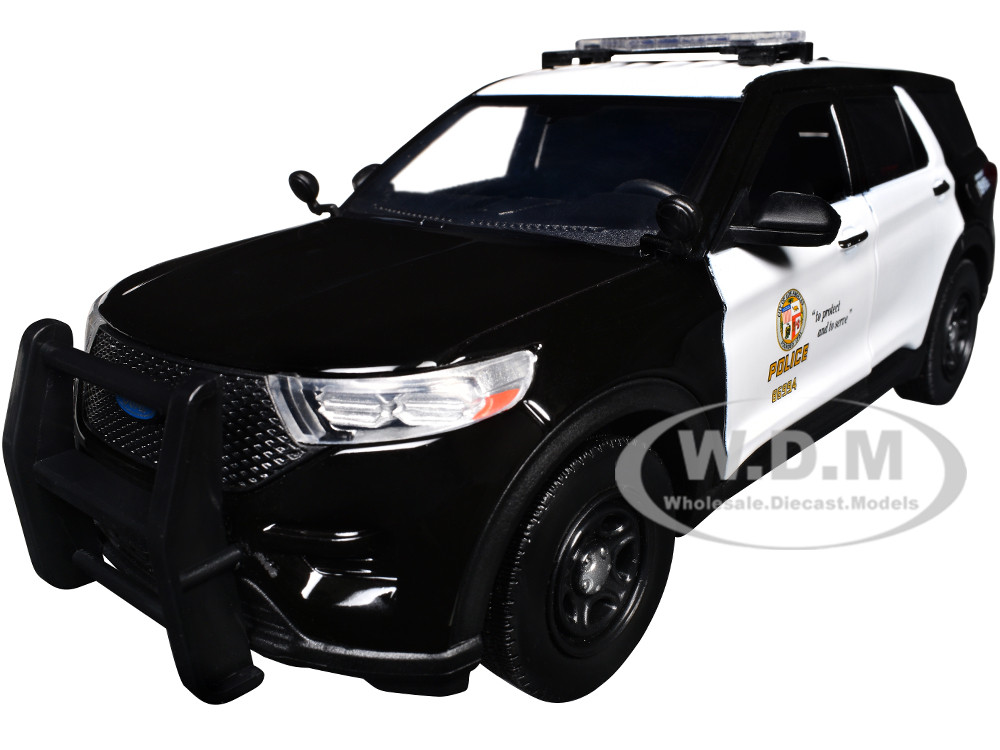 2022 Ford Police Interceptor Utility Los Angeles Police Department Black and White Law Enforcement and Public Service Series 124 Diecast Model Ca 2022 Ford Police Interceptor Utility Los Angeles Police Department Black and White Law Enforcement and Public Service Series 124 Diecast Model Ca