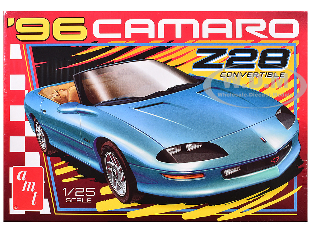 AMT 1:24 Skill 2 Model Kit 1996 Chevrolet Camaro Z28 Convertible 1/25 Scale Model by AMT
