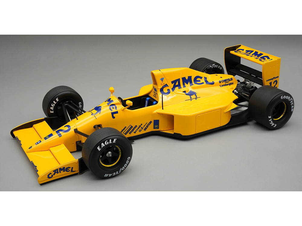 Tecnomodel 1:18 Lotus 102 #12 Martin Donnelly "Lamborghini Engine" Formula One F1 "Monaco GP" (1990) "Mythos Series" with Display Case Limited Edition to 55 pieces Wo