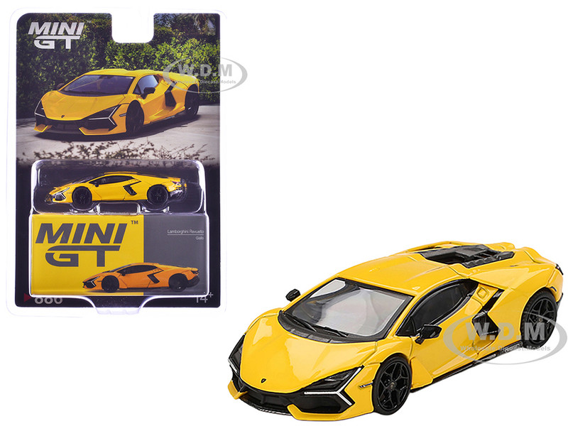 MINI GT Lamborghini Revuelto ミニカー 3色セット Lamborghini Revuelto Giallo (Yellow) Limited Edition 1/64 Diecast