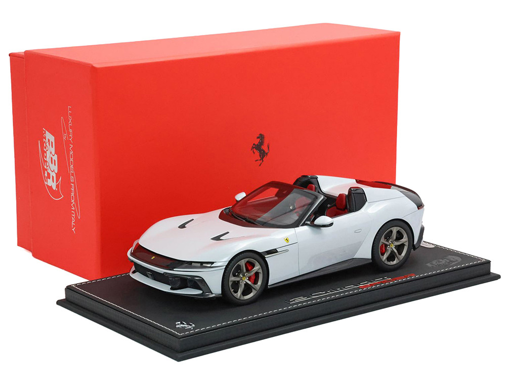 Bbr 1:18 Ferrari 12Cilindri Spider Bianco Artico (Artic White) Limited Edition to 40 pieces Worldwide 1/18 Model Car by BBR