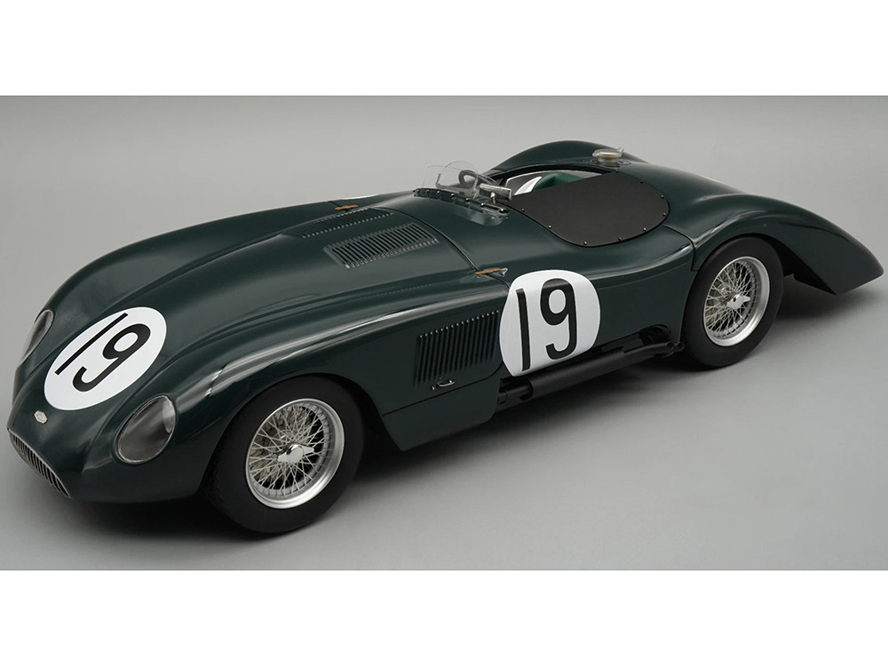 Jaguar C-Type Longtail #19 Peter Whitehead - Ian Stewart "24 Hours of Le Mans" (1952) "Mythos Series" with Display Case Limited Edition to 55 pieces W