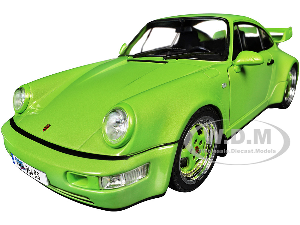 1990 Porsche 911 (964) Carrera RS "Streetfighter" Green Metallic 1/18 Diecast Model Car by Solido