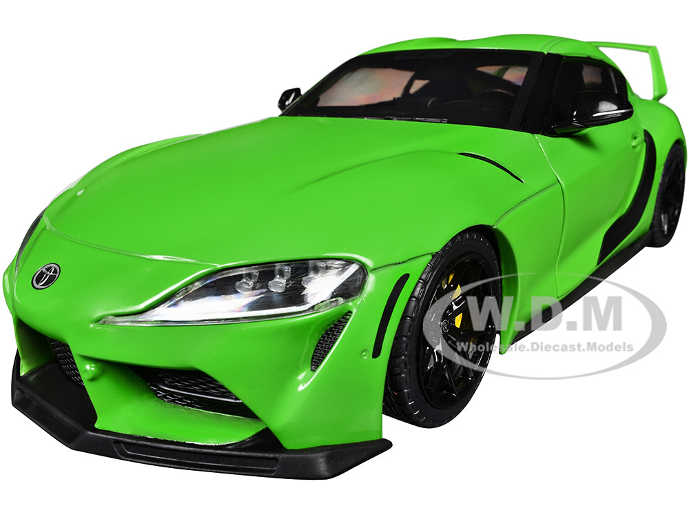 2023 Toyota GR Supra "StreetFighter" Green 1/18 Diecast Model Car by Solido