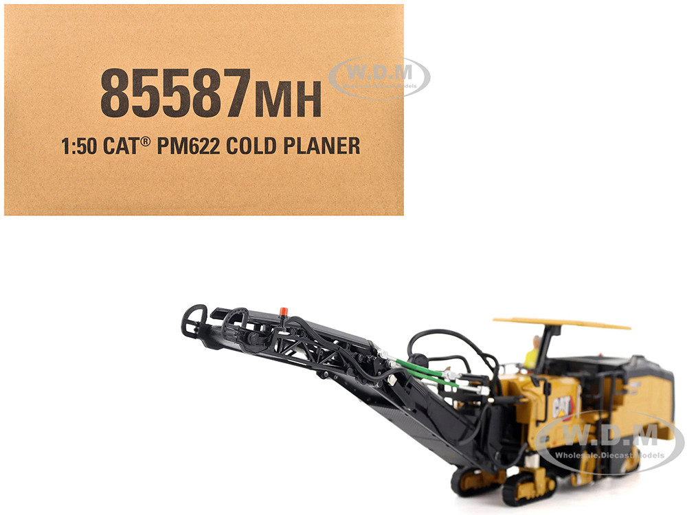 Diecast Masters 1:43 CAT Caterpillar PM622 Cold Planer Yellow "Core Classics" Series 1/50 Diecast Model by Diecast Masters