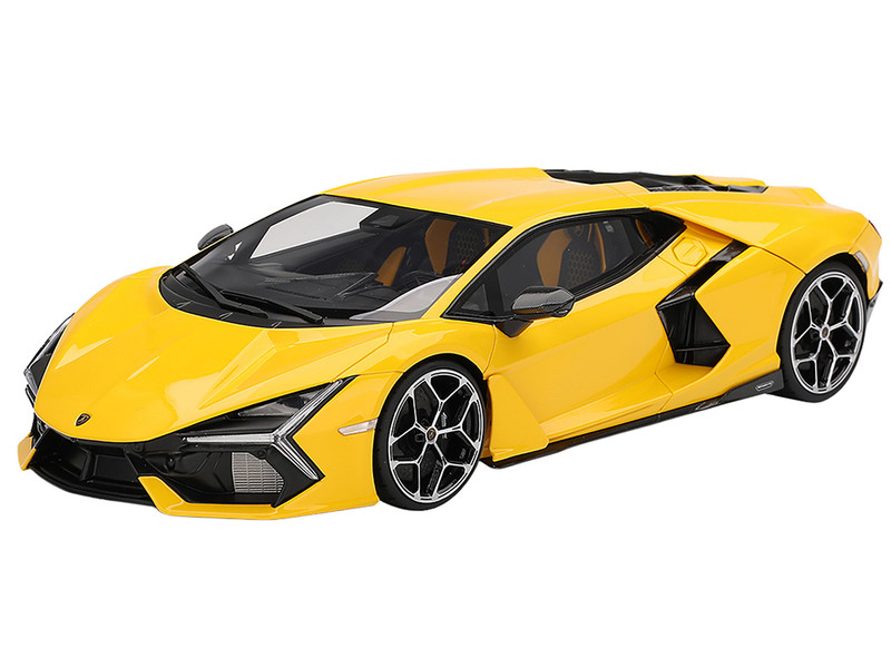 TOPSPEED 1/18 ランボルギーニ レヴエルト ジアッロ(イエロー) Lamborghini Revuelto Giallo (Yellow) 1/18 Model Car by Top Speed