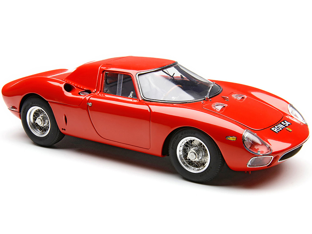 Ferrari 250 LM Race Red "Ron Fry" (1964) Limited Edition 1/18 Diecast Model Car by CMC