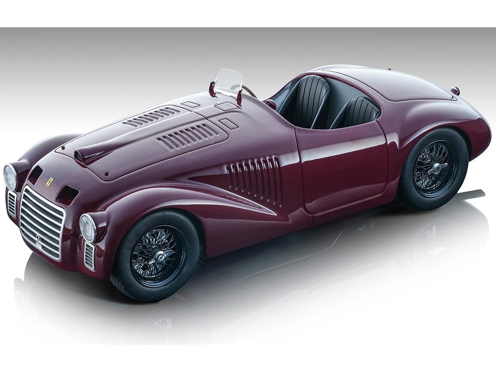 Ferrari 159S Rosso Mugello Red "Press Officine" (1947) "Mythos Series" Limited Edition to 45 pieces Worldwide 1/18 Model Car by Tecnomodel