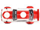 Nissan Skyline 2000GT R KPGC10 Kaido Works V2 RHD Right Hand Drive White with Red Stripes Designed by Jun Imai Kaido House Special 1/64 Diecast Model Car Mini GT KHMG211