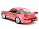 Porsche 911 Carrera RS 964 Pink Metallic with White Stripes Pink Slips Series 1/18 Diecast Model Car Jada 35727