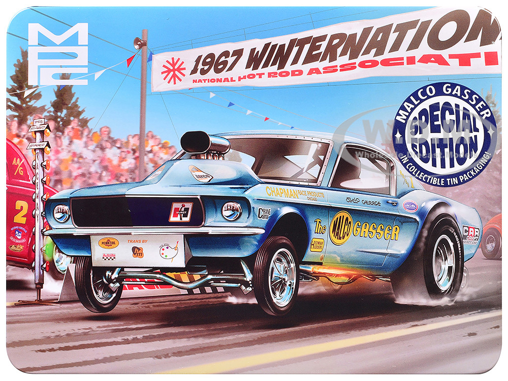 Skill 2 Model Kit Ohio George's Malco Gasser with Collector's Tin 1/25 Scale Model by MPC