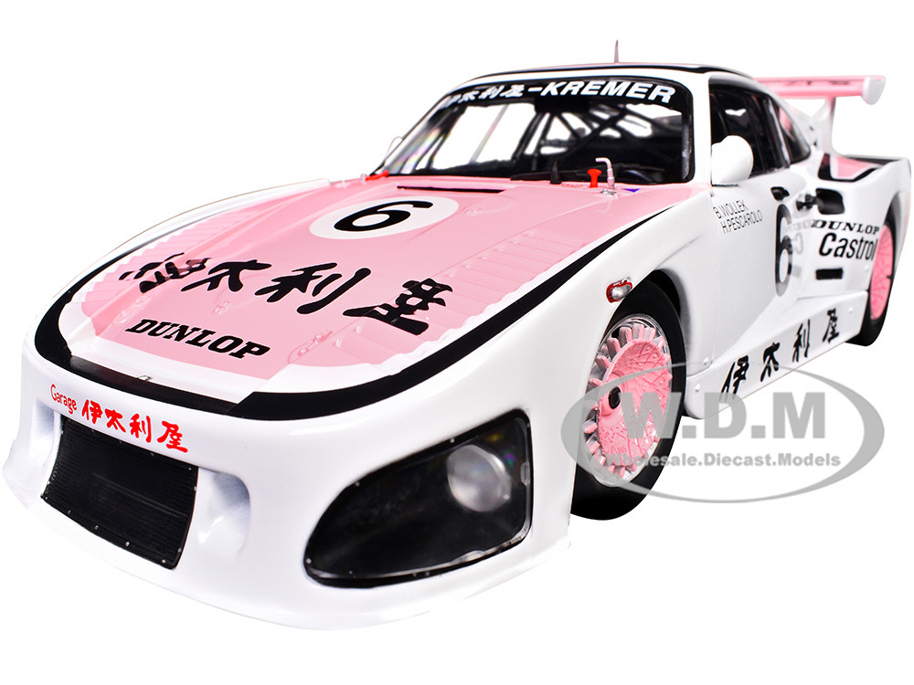 Porsche 935 K3 #6 Bob Wollek - Henri Pescarolo Winner "Suzuka 1000KM" (1981) "Pink Slips" Series 1/18 Diecast Model Car by Jada