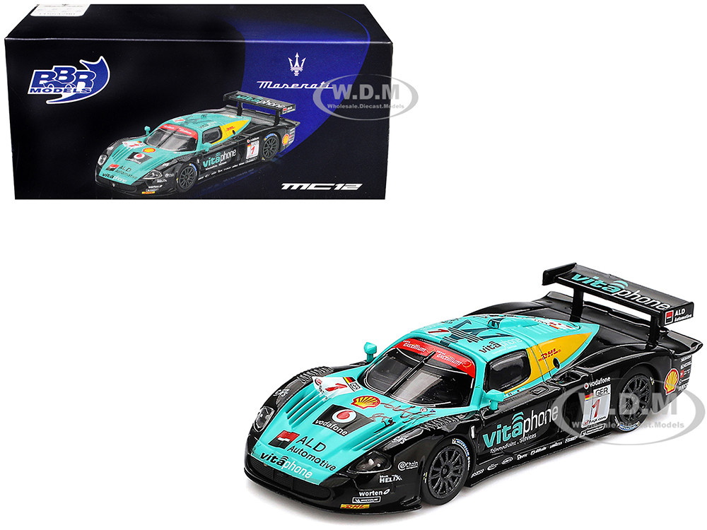 Bbr 1:64 Maserati MC12 Competizione #1 Michael Bartels - Andrea Bertolini - Eric van de Poele - Stephane Sarrazin "Vitaphone Racing Team" Winner "24 Hours of S