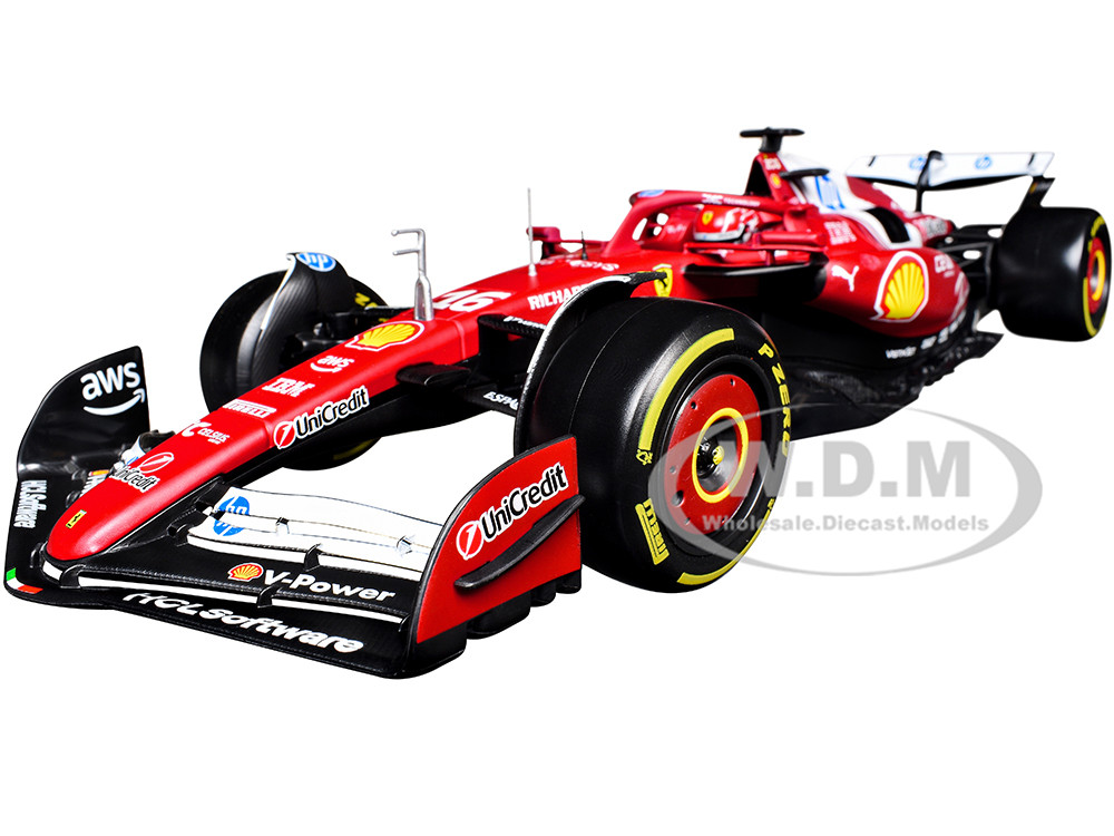 Ferrari SF-25 #16 Charles Leclerc Formula One F1 World Championship (2025) "Formula Racing" Series 1/18 Diecast Model Car by Bburago