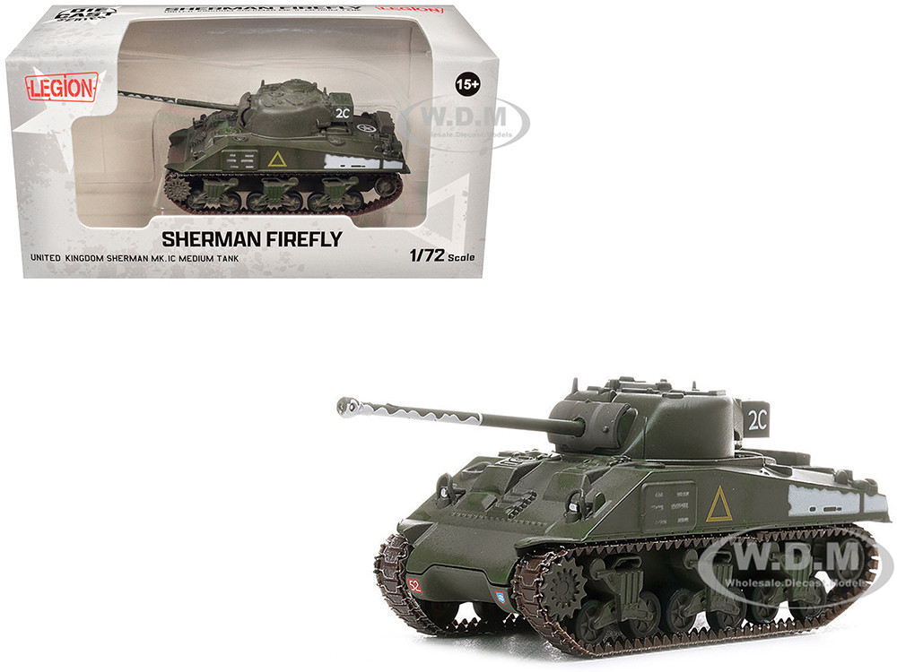 Sherman Firefly Mk.IC Medium Tank "A Squadron, Coldstream Guards, 5th Guards Armoured Brigade, Germany" (1945) British Army 1/72 Diecast Model by Legi