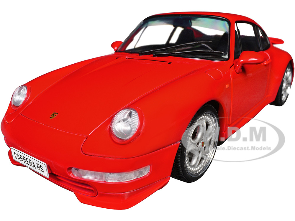 1997 Porsche 911 (993) Carrera RS Guards Red 1/18 Diecast Model Car by Solido