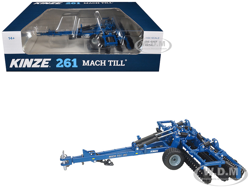 Kinze 261 Mach Till Blue 1/64 Diecast Model by SpecCast