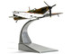 Supermarine Spitfire MkI Fighter Aircraft P9443 ZD D Flight Lieutenant Douglas Bader No. 222 Squadron Battle of Britain 1940 Royal Air Force The Aviation Archive Series 1/72 Diecast Model Corgi AA39216