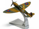 Supermarine Spitfire MkI Fighter Aircraft P9443 ZD D Flight Lieutenant Douglas Bader No. 222 Squadron Battle of Britain 1940 Royal Air Force The Aviation Archive Series 1/72 Diecast Model Corgi AA39216
