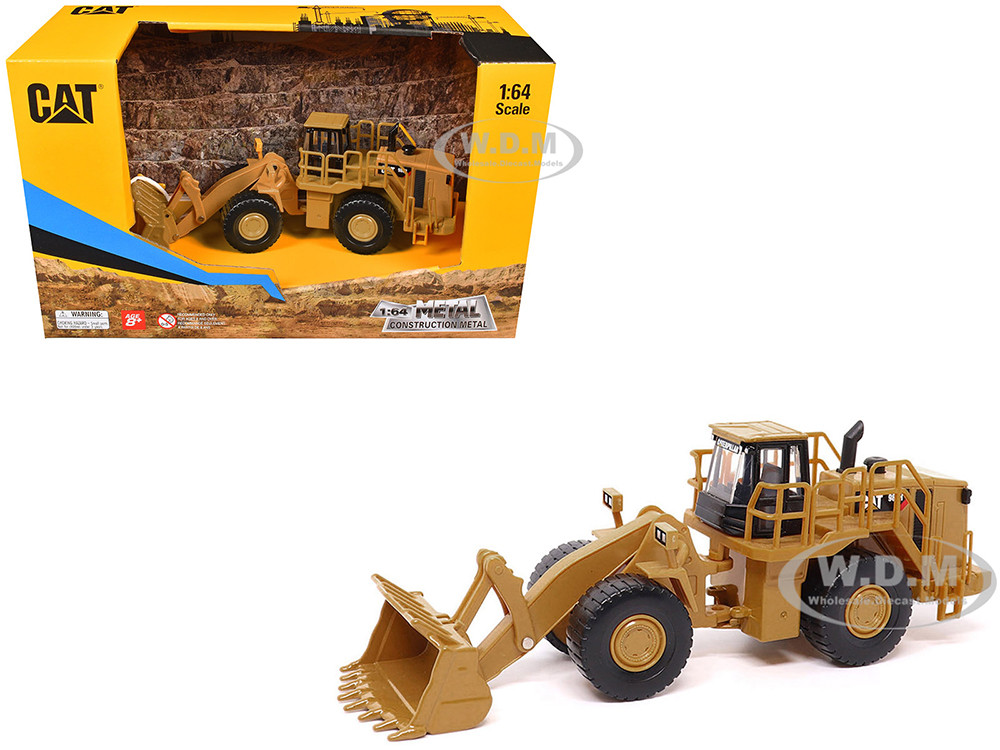 Diecast Masters 1:64 CAT Caterpillar 988H Wheel Loader Yellow 1/64 Diecast Model by Diecast Masters