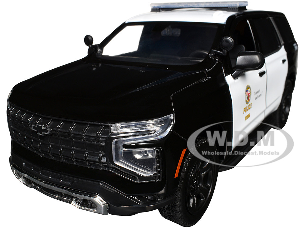 2025 Chevrolet Tahoe Police Pursuit Vehicle Los Angeles Police Department LAPD Black and White Law Enforcement and Public Service Series 124 Di 2025 Chevrolet Tahoe Police Pursuit Vehicle Los Angeles Police Department LAPD Black and White Law Enforcement and Public Service Series 124 Di