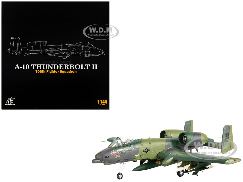 Fairchild Republic A-10 Thunderbolt II Attack Aircraft "23rd Tactical Fighter Wing, 706th Fighter Squadron, Operation Desert Storm" (1991) United Stat