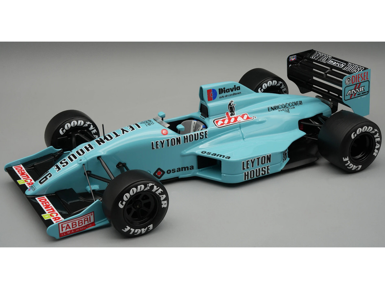 March 881 #15 Mauricio Gugelmin Formula One F1 "Italian GP" (1988) "Mythos Series" with Display Case Limited Edition to 50 pieces Worldwide 1/18 Model
