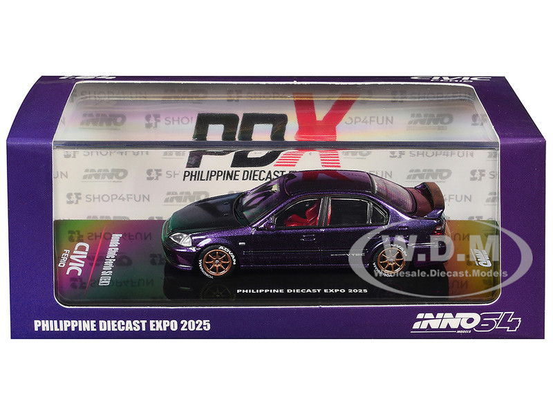Honda Civic Ferio Si (EK) RHD (Right Hand Drive) Midnight Purple