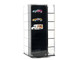 Acrylitower Showcase 24 Car Display Desktop Spinner with Cover Black Mijo Exclusives for 1/64 Scale Models MJ17032B