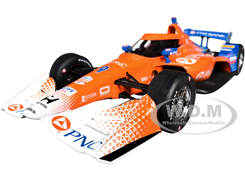 Dallara IndyCar #9 Scott Dixon "PNC Bank" Chip Ganassi Racing (Road Course Configuration) "NTT IndyCar Series" (2026) 1/18 Diecast Model Car by IXO Mo