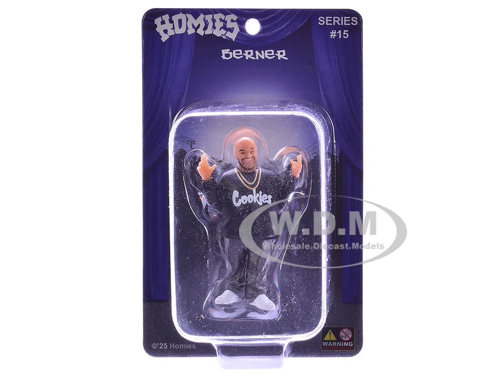 Berner 1.75" Figure "Special Release" #5 Series 15 Model by Homies