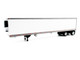 53 Spread Axle Refrigerated Trailer White 1/87 (HO) Plastic Model Car HO Logistics HL-168