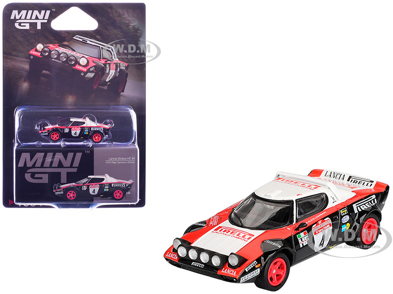Lancia Stratos HF #4 Markku Alen - Ilkka Kivimaki Winner 