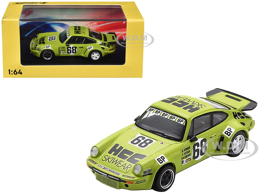 Spark 1:64 Porsche 911 Carrera RSR 3.0 #68 Guy Verrier - Florian Vetsch - Jean-Robert Corthay "24 Hours of Le Mans" (1975) 1/64 Model Car by Spark