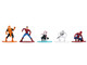 Set of 12 Diecast Figures Spider Man Franchise Nano Metalfigs Series Diecast Models Jada 37378