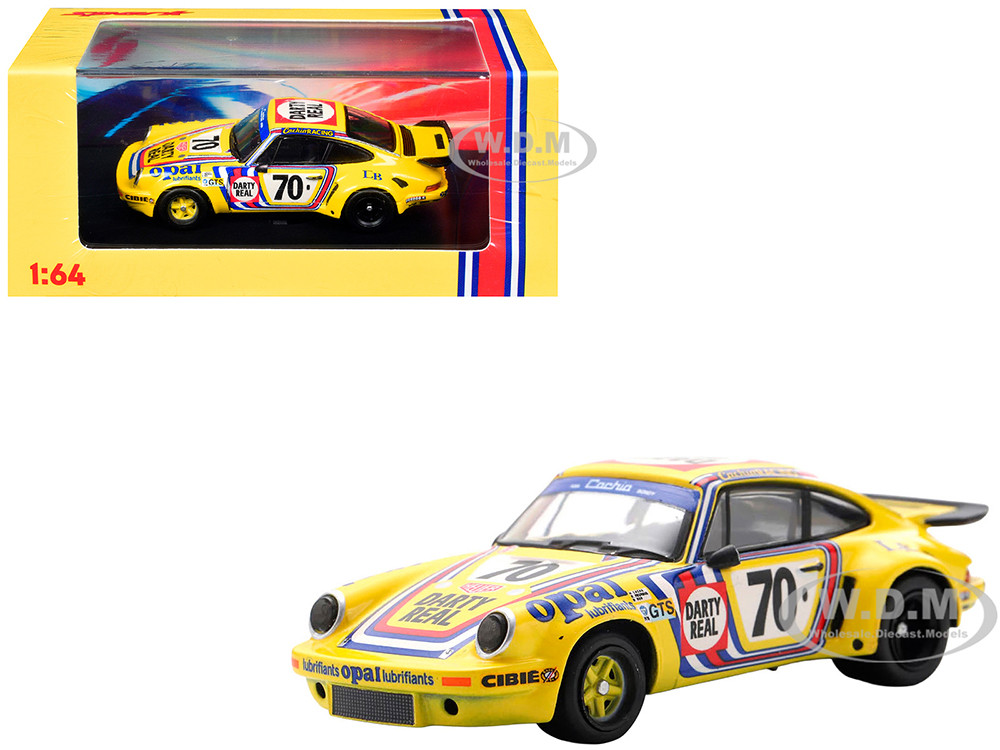 1974 Porsche 911 Carrera RSR 3.0 #70 Henri Cachia - Raymound Touroul - Dennis Rua "ASA Cachia-Bondy" "24 Hours of Le Mans" ( ) 1:64 model Spark