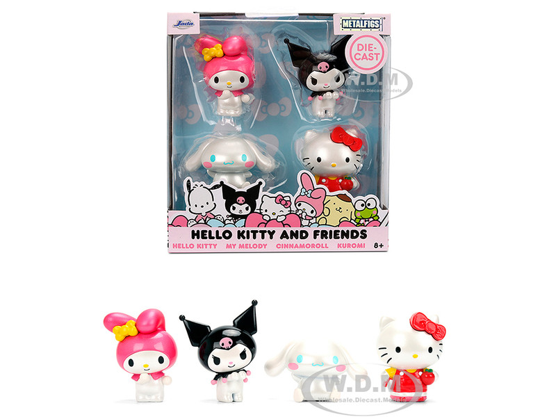 Set of 4 Diecast Figures 