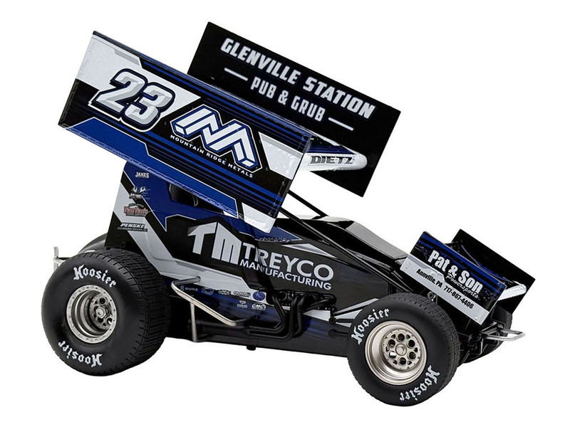 Winged Sprint Car #23 Chase Dietz 